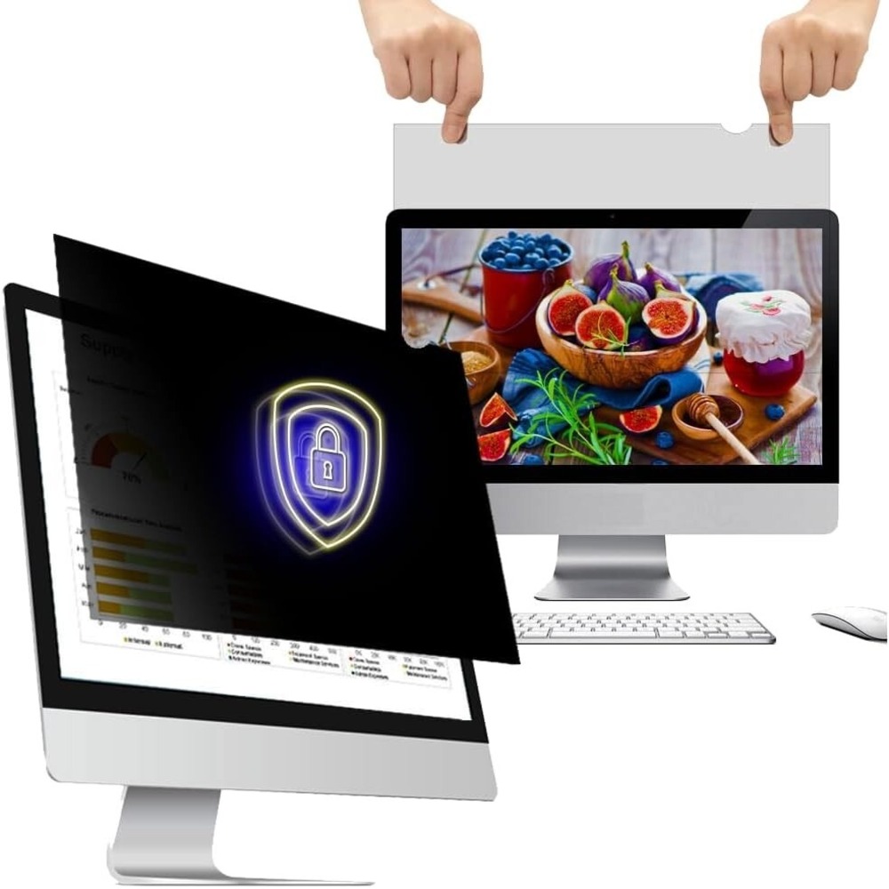 24" Privacy Screen Filter for Monitor 16:9 Anti-Glare‎ Anti-Scratch Protector